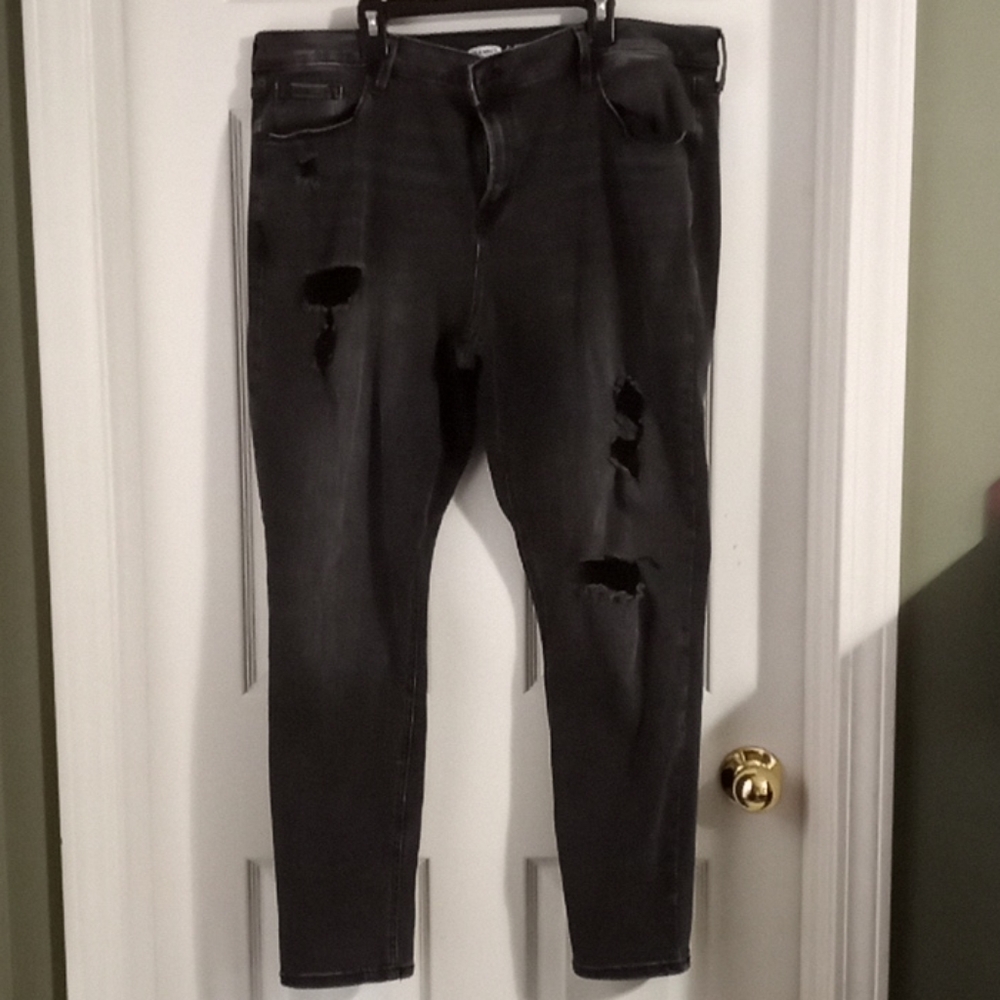 Distressed Old Navy jeans